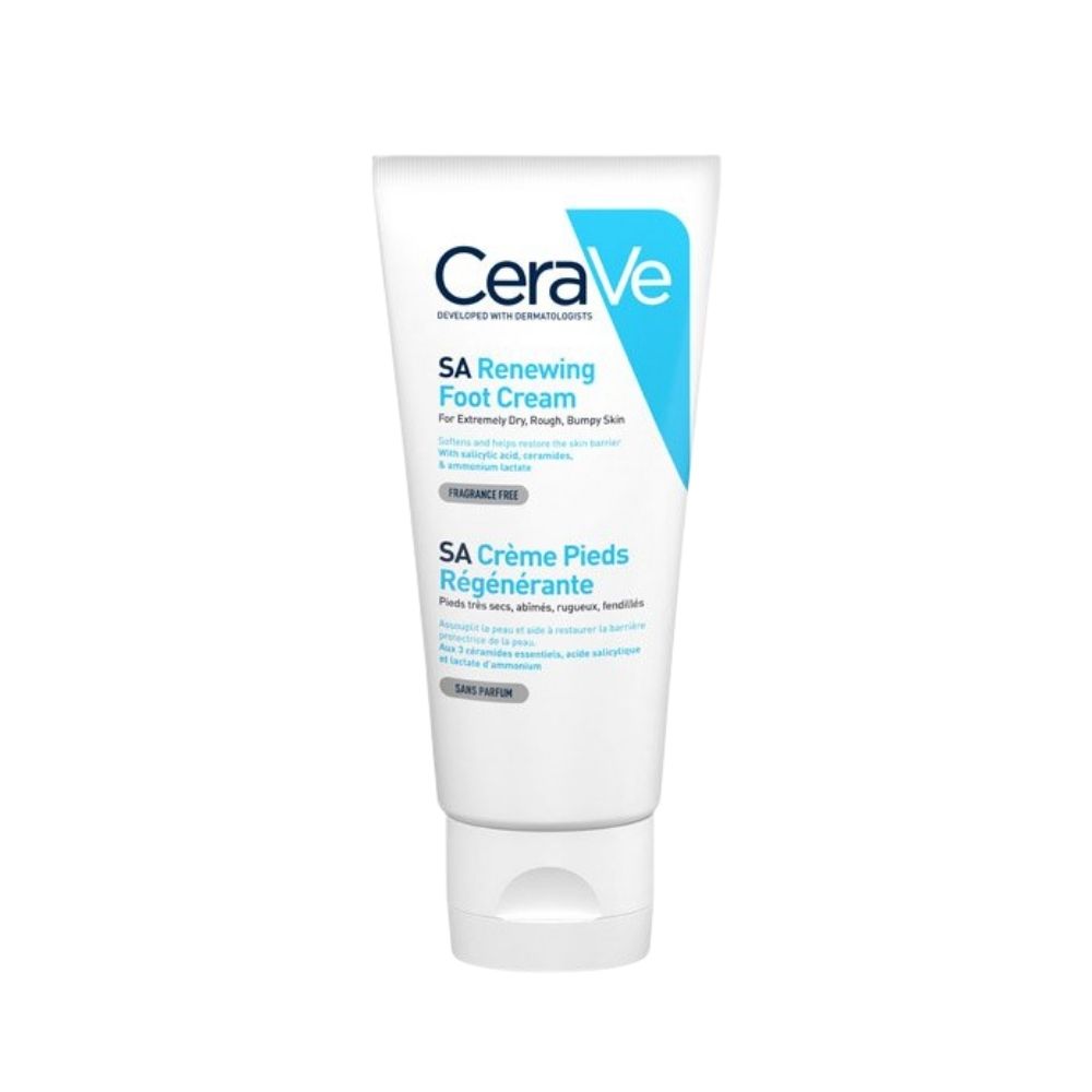 CeraVe SA Renewing Foot Cream 